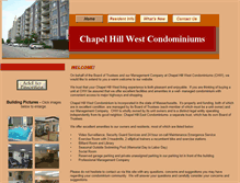 Tablet Screenshot of chapelhillwest.com